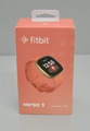 fitbit Versa 3, Aluminium, altrosanes Armband - Softgold Smartwatch +GPS