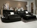 Designer Ecksofa mit Liege Couch Sofa Wohnlandschaft Ledersofa mit USB Einstein