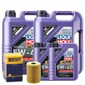 Motoröl 5W40 LIQUI MOLY Synthoil High Tech 12L+HENGST Ölfilter