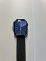 Apple Watch Series 7 45mm Edelstahl Milanese Armband Graphit Cellular Smartwatch