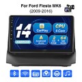 Für Ford Fiesta MK6 2009-2013 9" Android 14 2+64G Carplay Autoradio GPS RDS Kam
