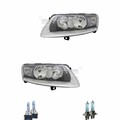 Scheinwerfer Set rechts & links H7/H15 für Audi A6 Avant 4F5 C6 4F2 inkl. Lampen