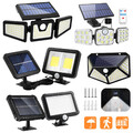 LED SOLARLEUCHTE SOLARLAMPE AUSSEN FLUTER SENSOR STRAHLER MIT BEWEGUNGSMELDER DE