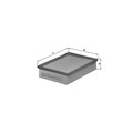 ORIGINAL® Knecht Luftfilter für BMW X3 3 Compact 5 Touring 3 Touring 3 5 3