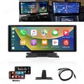 10.26'' Autoradio Player Portable Wireless Apple CarPlay Android Auto FM IPS BT