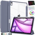 Beleuchtete QWERTZ Tastatur Für iPad 7/8/9/10th Gen Air 6 5 4 Pro 11 Hülle Maus