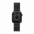 Apple Watch Series 6 Edelstahlgehäuse 44mm Milanaise-Armband graphit **