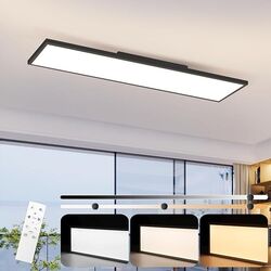 120 CM LED Deckenleuchte Modern Dimmbare Panel Deckenleuchte für Büro Wohnzimmer