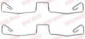 QUICK BRAKE 109-1633 Zubehörsatz, Scheibenbremsbelag für AUDI