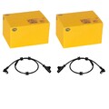 2X HELLA ABS-SENSOR RADDREHZAHL HINTEN passend für FORD B-MAX FIESTA TOURNEO TRA