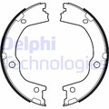 DELPHI LS2159 Bremsbackensatz Feststellbremse für HYUNDAI SANTA FÉ II (CM) 190mm