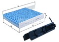 MAHLE Innenraumfilter Pollenfilter Filter Innenraumluft CareMetix® LAO 230