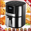 Heißluftfritteuse XXL Air fryer Backofen Fritteusen Heißluft Friteuse Grill 7L