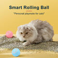 Automatischer rollender Katzenball, interaktives intelligentes Katzenspielzeug, 