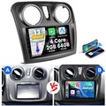 2+64GB Für Dacia Logan 2 Sandero 2 Autoradio Android 13 GPS BT APPLE Carplay 9"