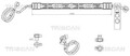 TRISCAN HYDRAULIKSCHLAUCH SERVOSCHLAUCH passend für AUDI A4 A6 SKODA SUPERB VW