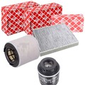 FEBI FILTER INSPEKTIONSPAKET passend für AUDI A1 VW POLO 6R SKODA FABIA 2 IBIZA
