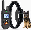Antibell Hundehalsband Training IP67 900M Erziehungshalsband Ton Vibration