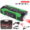 99800mAh Auto KFZ Starthilfe Jump Starter 12V Ladegerät Booster Power Bank PKW