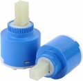 2x Kartusche Patrone Keramik Ersatz für Einhebel Armaturen Wasserhahn 35mm 40mm