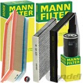 MANN FILTER FILTERSET passend für 1.4 FIAT DOBLO 223 IDEA 350 LANCIA YPSILON 843