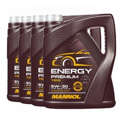 Mannol 5W-30 Energy Premium Motoröl, VW 505 01, dexos1 Gen3, 4x5 Liter