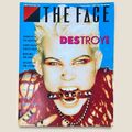 THE FACE Magazin DESTRUCT! Neville Brody Vintage Februar 1986 Vol.1 Nr. 70 TIERLADEN JUNGEN