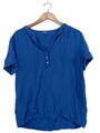 ESPRIT Hemd-Bluse Damen Bluse Gr. DE 40 blau Casual-Look