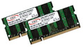 2x 2GB 4GB RAM 800Mhz DDR2 für Dell Precision M4400 M6300 M65 M90 Speicher 