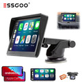 7" Touchscreen Tragbar Autoradio Wireless Apple CarPlay Android Auto Dashcam Nav