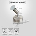Deckenstrahler Spotleuchte 1-4 flammig Schwenkbar Strahler LED GU10 Wandleuchte