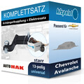 Für Chevrolet Avalanche 00- AUTO HAK Anhängerkupplung starr + 13polig E-Satz AHK
