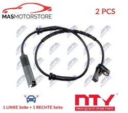 ABS SENSOR DREHZAHLFÜHLER PAAR VORNE NTY HCA-BM-023 2PCS V FÜR BMW 3,1,E90,E87