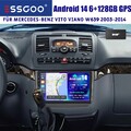 Autoradio DAB+ Für Mercedes-Benz Viano W639 04-14 Android GPS 4G WIFI Carpaly 4G