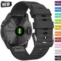 Quick Fit Silikon Armband Für Garmin Fenix 8 E 7 7X 6X 6 Pro 5X 5 3HR 965 Ersatz