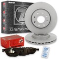 2x ZIMMERMANN Bremsscheiben Ø280mm + Beläge Vorne passend für Hyundai i30 (FD)