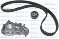 DOLZ KD066 Wasserpumpe + Zahnriemensatz für Dacia Renault
