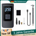 LCD Elektrische Luftpumpe Akku Kabellos Auto Reifen Druckluft Fahrrad Kompressor