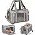 Faltbare Hunde Transportbox Tasche Tragetasche Katzentransportbox Reisetasche