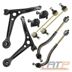 QUERLENKER+KOPPELSTANGEN+SPURSTANGENKOPF SATZ SET FÜR VW SHARAN 7M BJ 95-2010### Einbaufertig – inkl. Traggelenk und Buchsen ###