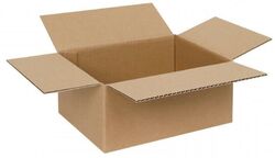 Versandkarton Karton Verpackung Faltkarton Versand-Paket Versandschachtel Braun