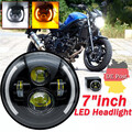 7 Zoll LED Haupt Hi/Lo DRL Scheinwerfer Projektor Für Harley Motorrad