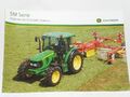 JOHN DEERE 5M SERIE 70/80/90/100 PS Traktoren Prospekt ( JD 171 )