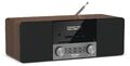 TechniSat DigitRadio 3 Bluetooth DAB+, FM Radio Tragbar (Schwarz, Silber,