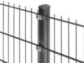 Doppelstabmattenzaun Komplettset inkl. Pfosten und Schrauben Klemmhalter 6/5/6mm