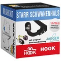 Für Skoda Rapid Fließheck 12-15 Hook Anhängerkupplung starr mit 13pol spezifisch