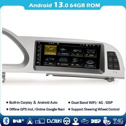 8,8" IPS Android 13 Audi A6 Autoradio GPS Canbus SWC CarPlay DAB+TPMS Navi MMI