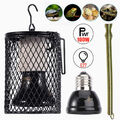 Terrarium Aquarium Heizlicht Wärmelampe mit Halterung UVA UVB Reptilien Strahler