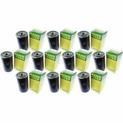 10x MANN-FILTER Hydraulikfilter für Automatikgetriebe WD 950/4
