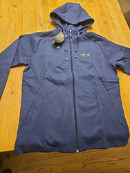 New Balance AS Rom Zip Hoodie Dunkelblau Gr. M